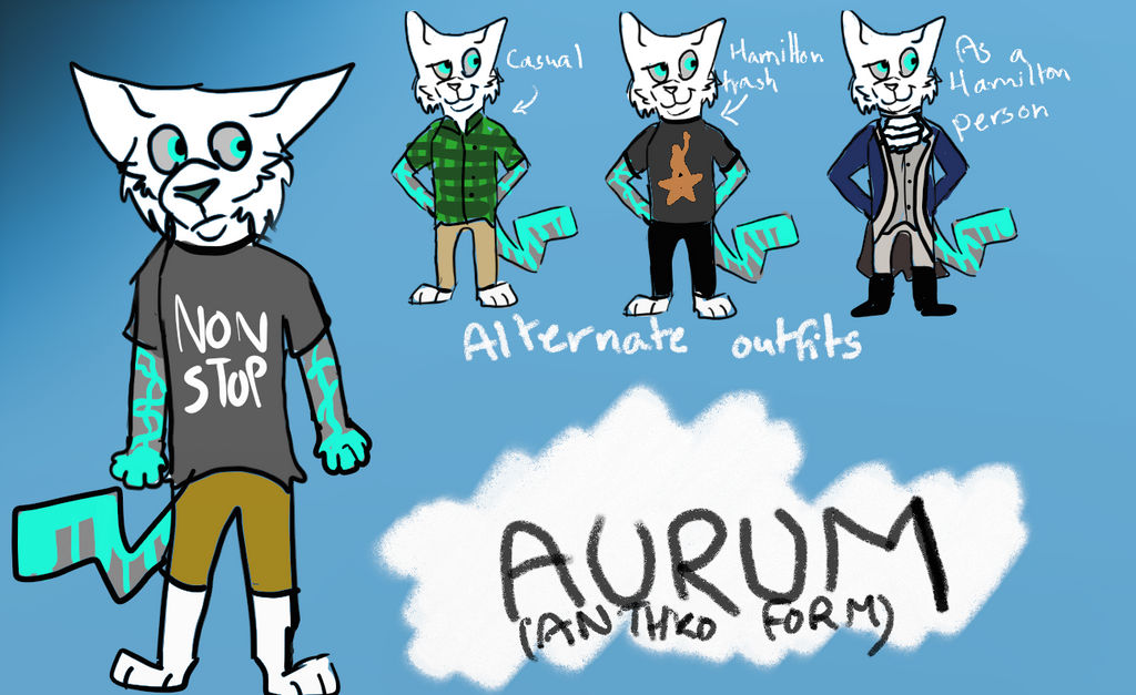 //REF// Aurum (Anthro) February by munsterhi