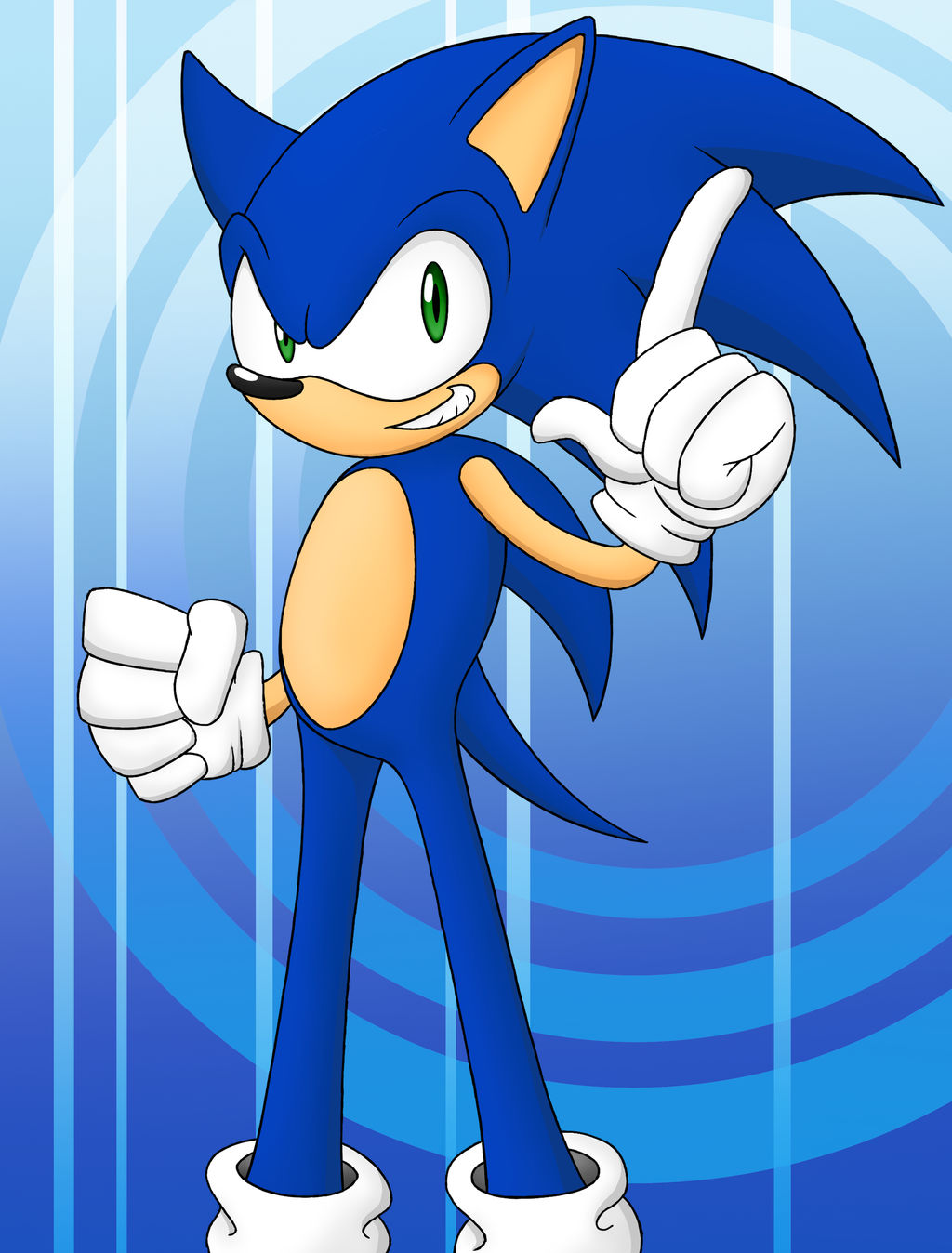 Sonic the Hedgehog Rush by Chris-Draws on DeviantArt