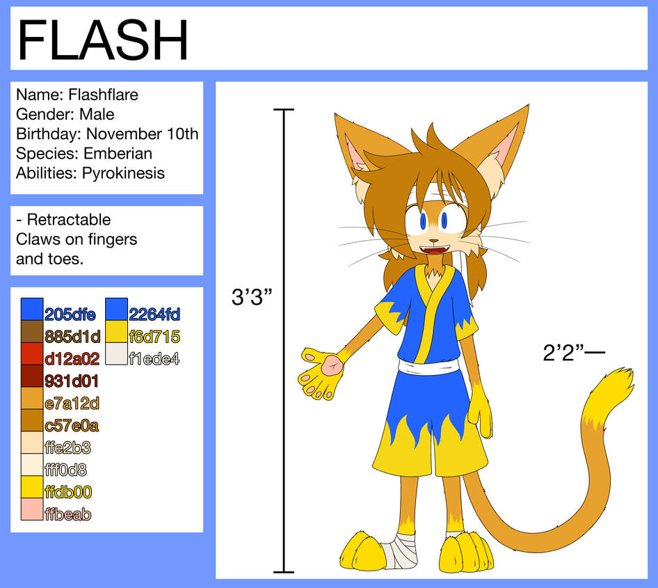Flash Character Reference by Chris-Draws on DeviantArt