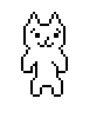 Cat Mario, Pixel Recreation by DJToast3 on DeviantArt