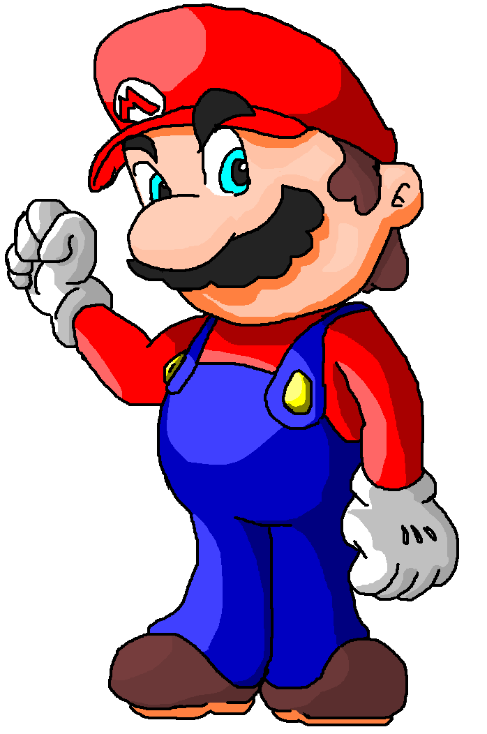 My first deviation Its Mario