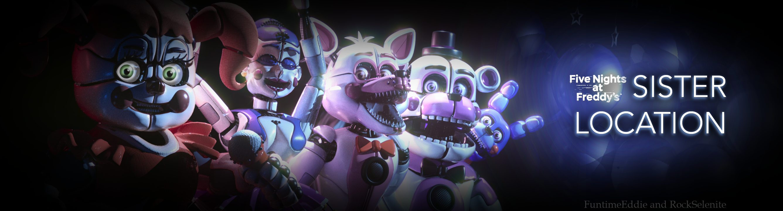 Fnaf Sister Location Poster by officiallydumbb on DeviantArt