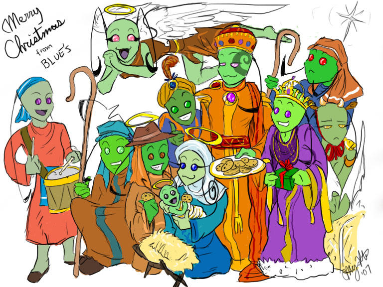 Deviantart Nativity Blue's Nativity PIcture by thetallestblue on DeviantArt