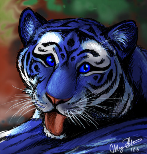 Blue the Tiger