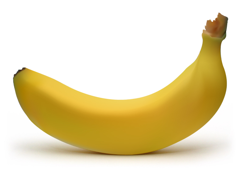 Gradient Mesh Banana