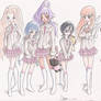 Bleach Girls School Days