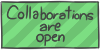 Collaborations are open by WizzDono