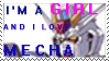 Female Mechafan's Stamp