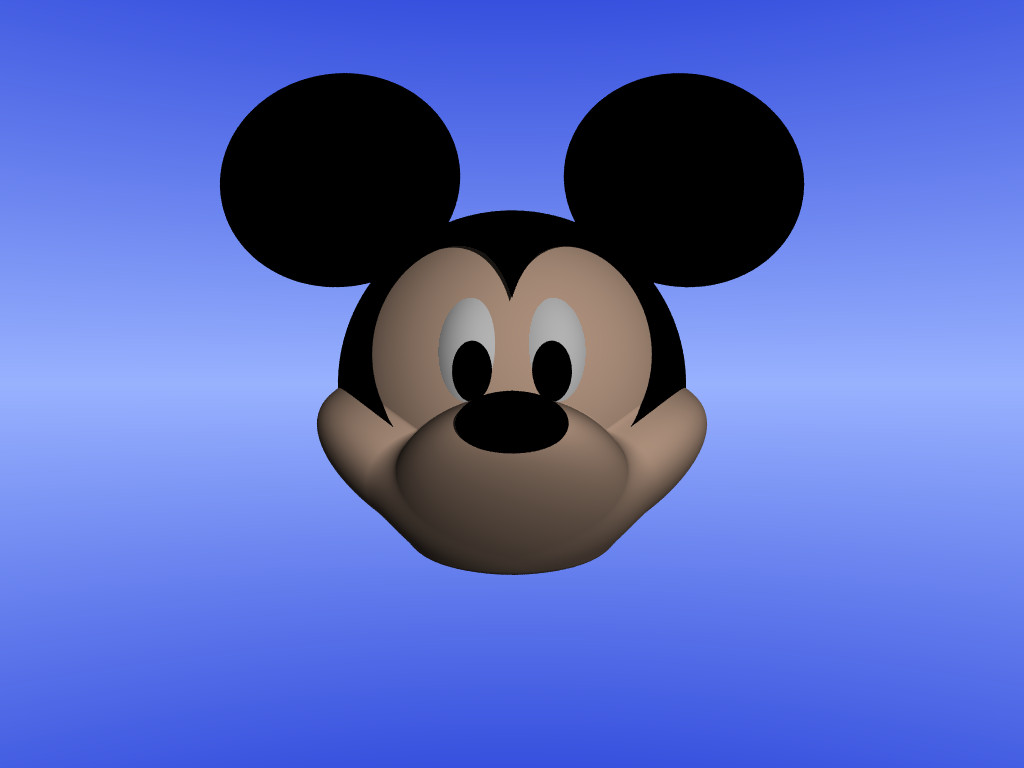 Pov Ray Mickey By Markisus On Deviantart Pov Ray Mickey By Markisus On Deviantart