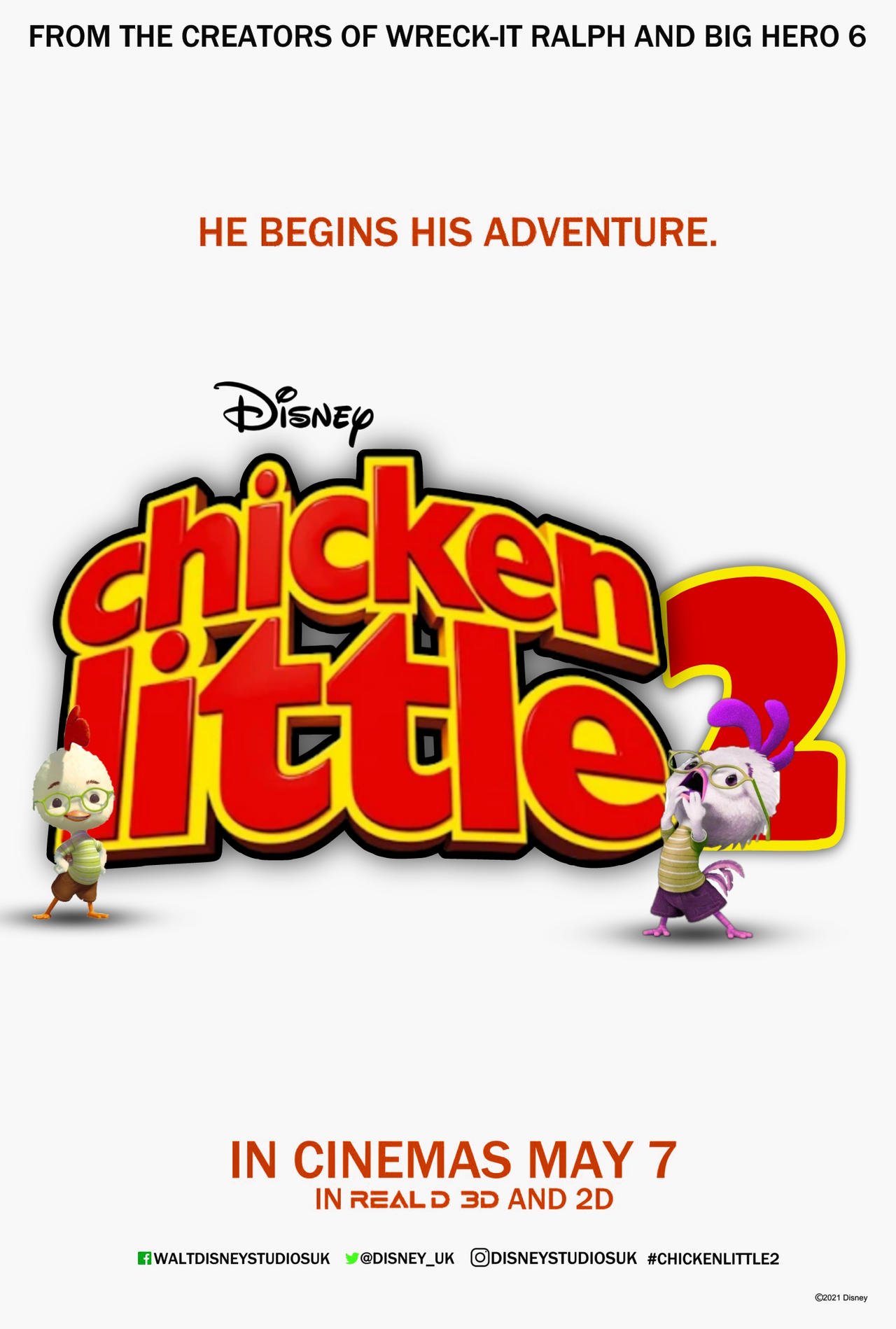 CHICKEN LITTLE 2 2029 OFFICIAL TEASER POSTER By BautiToons On DeviantArt chicken-little-2-2029-official-teaser-poster-by-bautitoons-on-deviantart