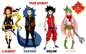 Team Scarlet Colored