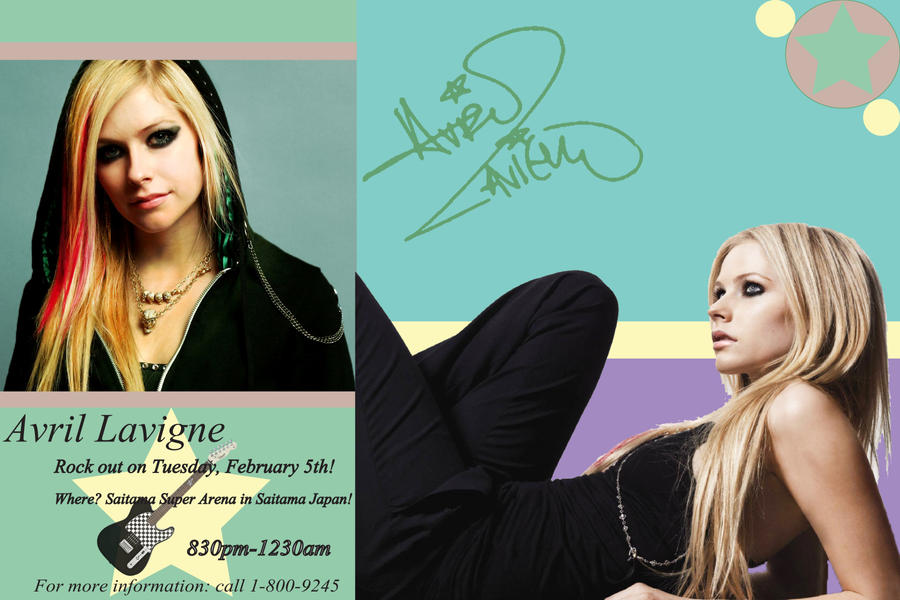 Avril Lavigne Poster By Adonsluvergurl On DeviantArt avril-lavigne-poster-by-adonsluvergurl-on-deviantart