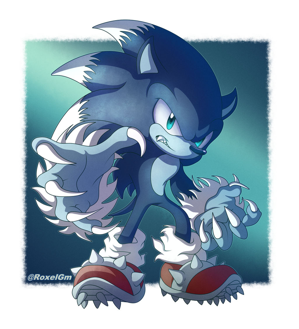 Sonic the Werehog by RoxelGm on DeviantArt