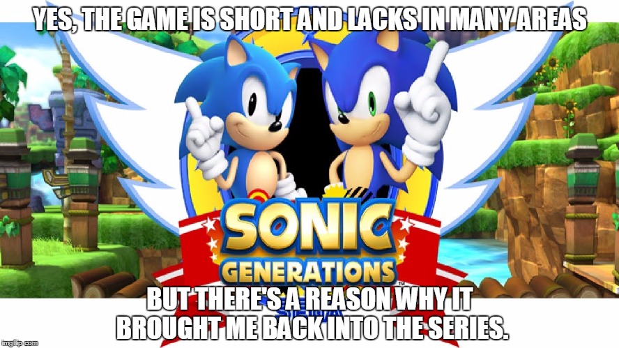 Sonic Generations (Thoughts in a Nutshell)