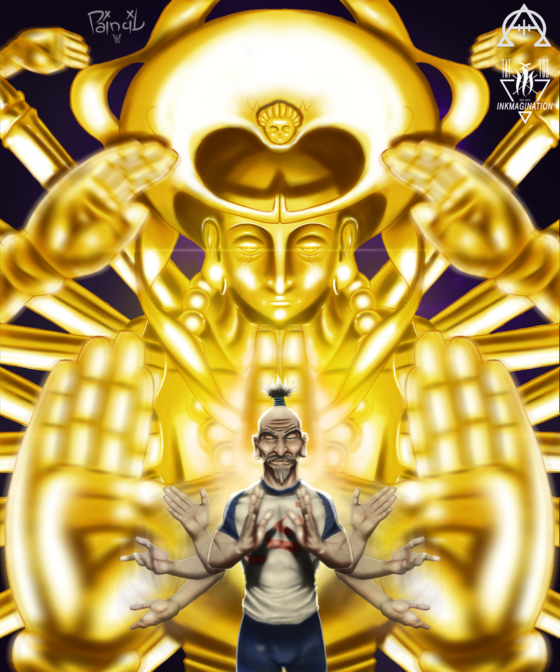 HXH Isaac Netero 100-Type Guanyin Bodhisattva by PAINCILXIII on DeviantArt