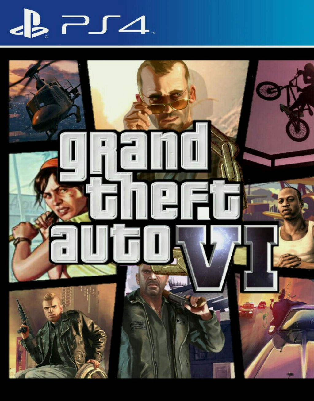 GTA 6 PS4 Cover by Yuliblues on DeviantArt
