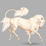 Albino unicorn