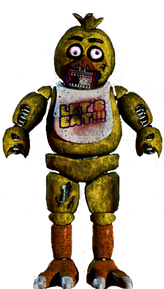 New Model Of Withered Chica by e74444444444 on DeviantArt