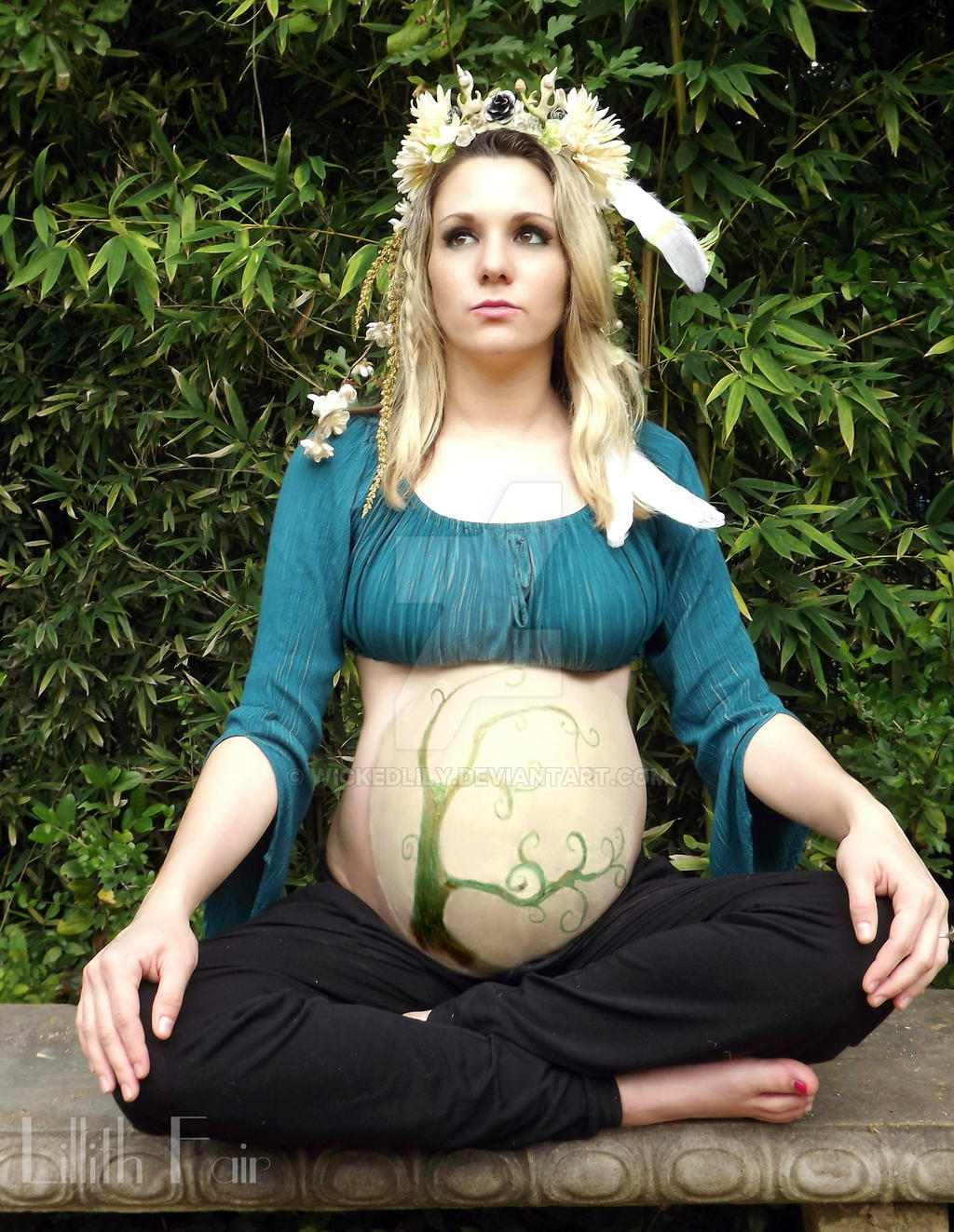 Mother Earth Maternity Photo