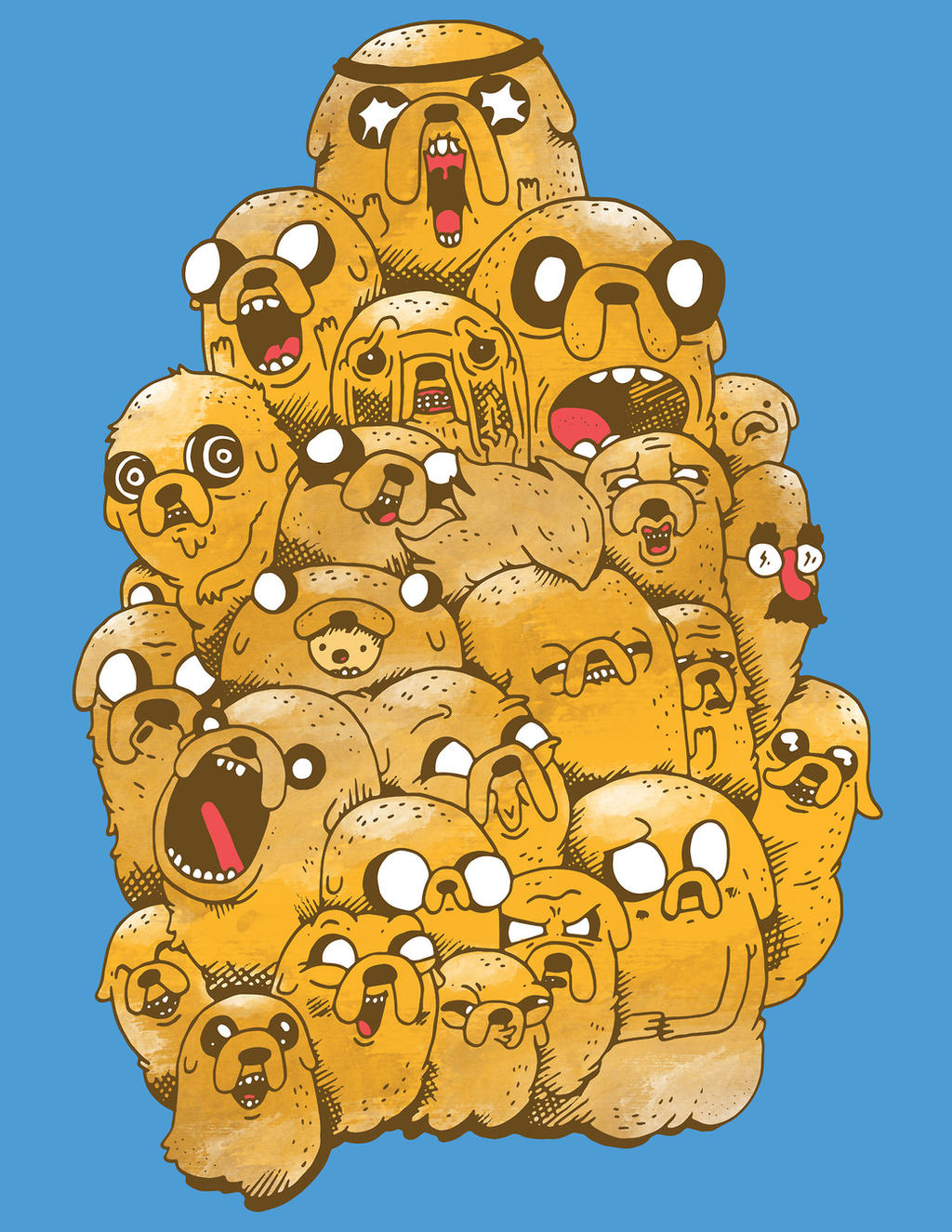 Faces of Jake by jakeliven on DeviantArt