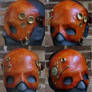 Steampunk leather mask