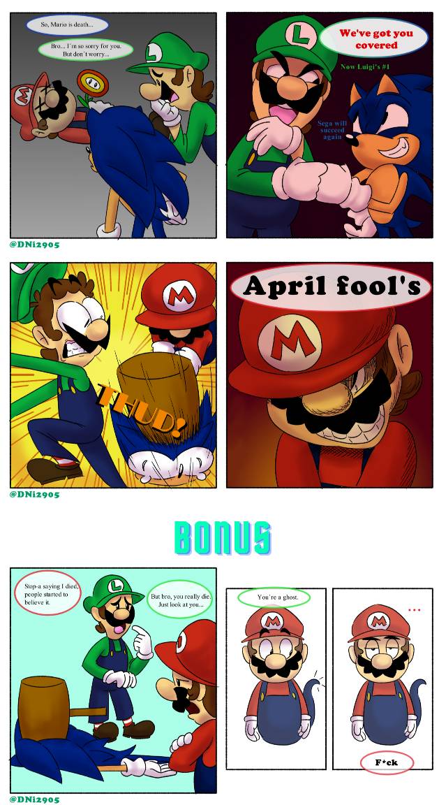 Ded Mario Mario is dead...? by DNI2905 on DeviantArt