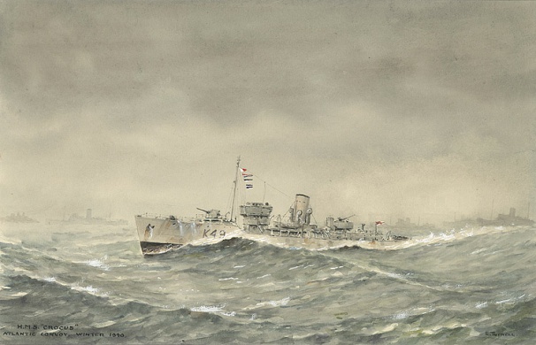 Flower Class Corvette, HMS CROCUS.