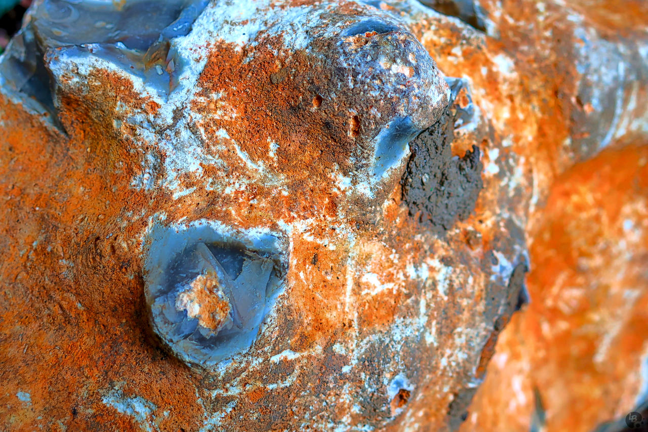 Rust In Between Three Rocks Rusty rock by Light-Blower on DeviantArt