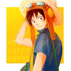 HBD Luffy!!