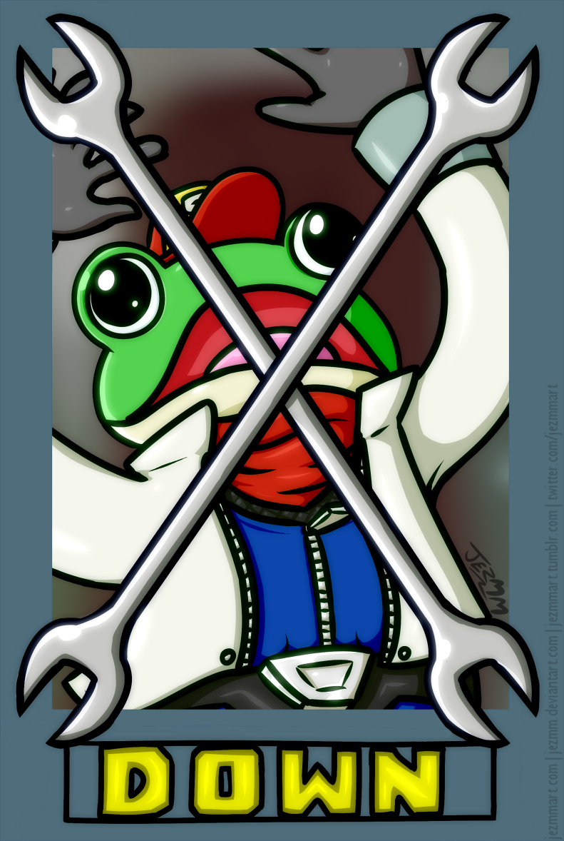 #SixFanarts - Slippy Toad by JezMM on DeviantArt