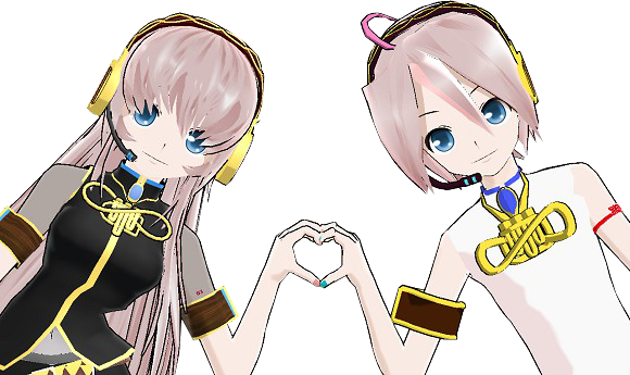 Heart Hands pose ver.2 DL