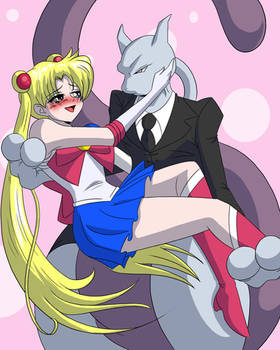 Sailor_Moon Meets Sexy Mewtwo