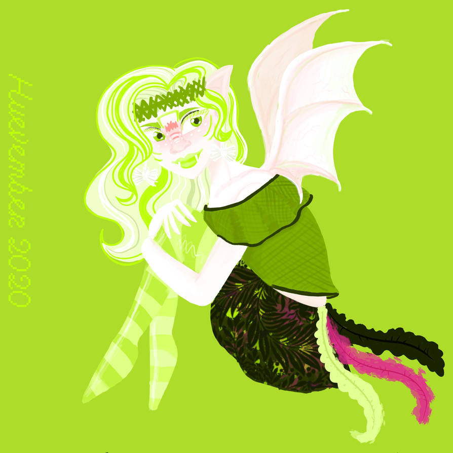 MH Huevember Day 30 - Batsy Claro by AndysMovingCastle on DeviantArt