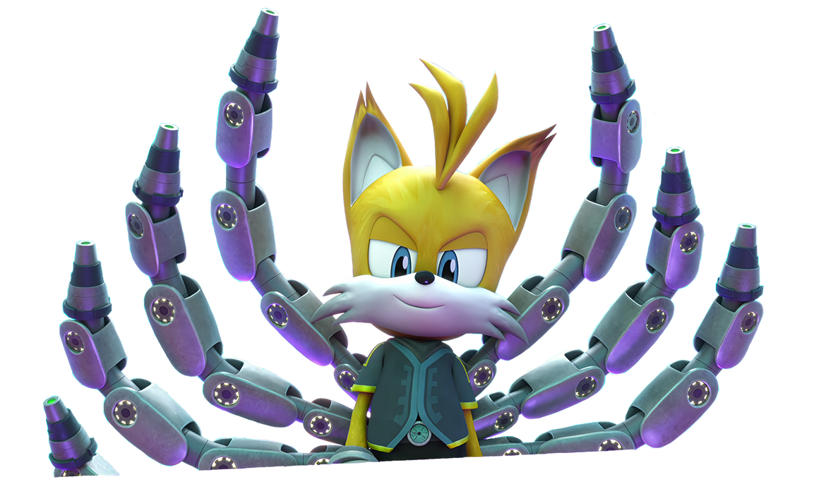 Mega 9 Tails Tails Nine render by DarknessOwl01 on DeviantArt