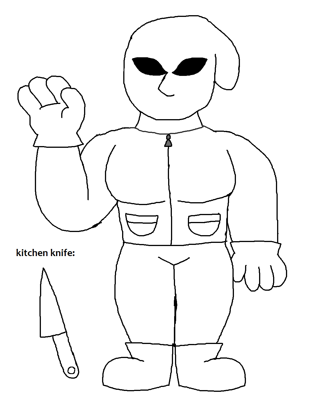 slasher oc by piss-party on DeviantArt