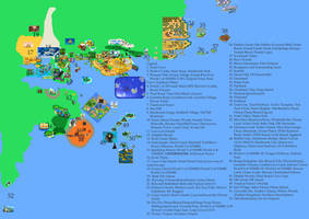 Donkey Kong Island Map by Marhiin on DeviantArt