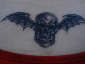 My deathbat tattoo