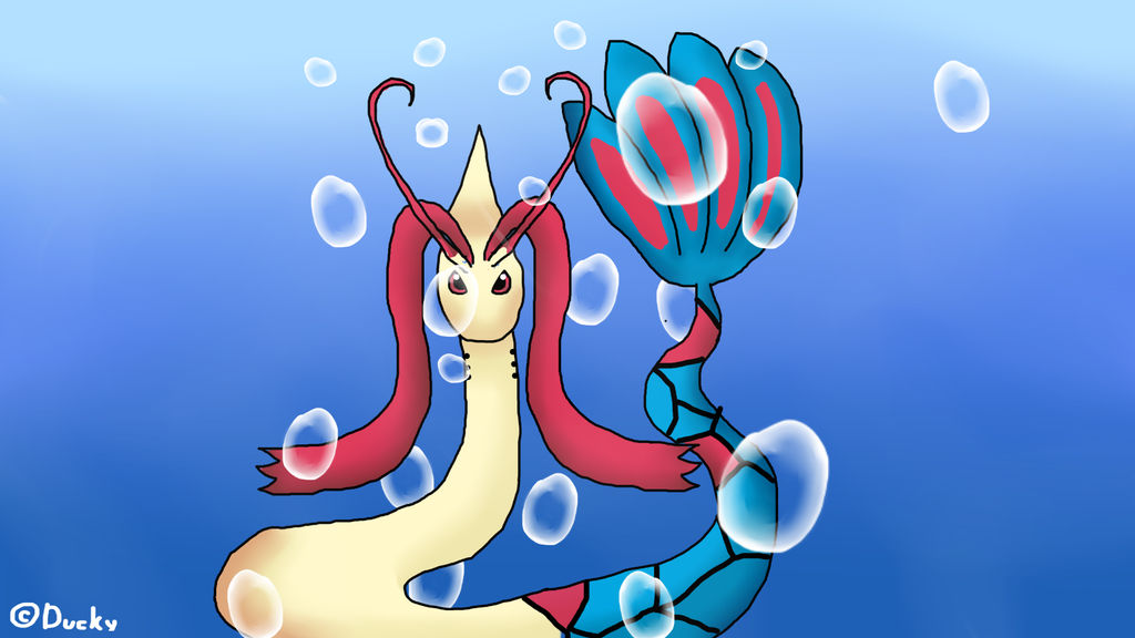 The underwater beauty Milotic