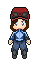 XYPC Calem Overworld Sprite WIP