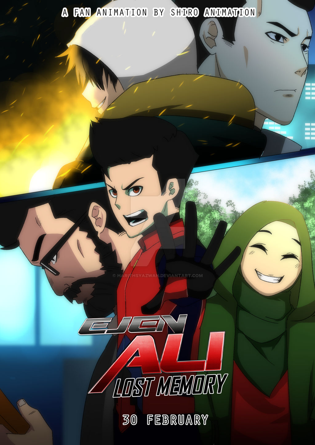 Ejen Ali Ova Trailer Poster Fan Made By Harithsyazwan On Deviantart
