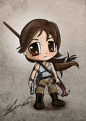 Chibi Tomb Raider Reboot by ledacroft