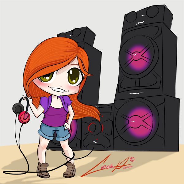 Chibi and Music