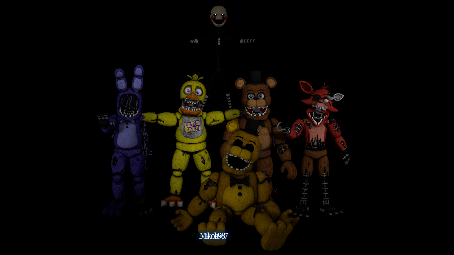 FNaF SFM: Five Nights At Freddy's 4 Halloween by Mikol1987 on DeviantArt