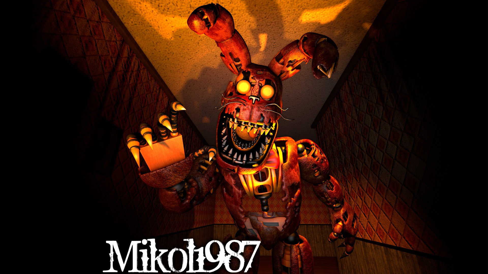 TJoC:R SFM: Ignited Bonnie by Mikol1987 on DeviantArt