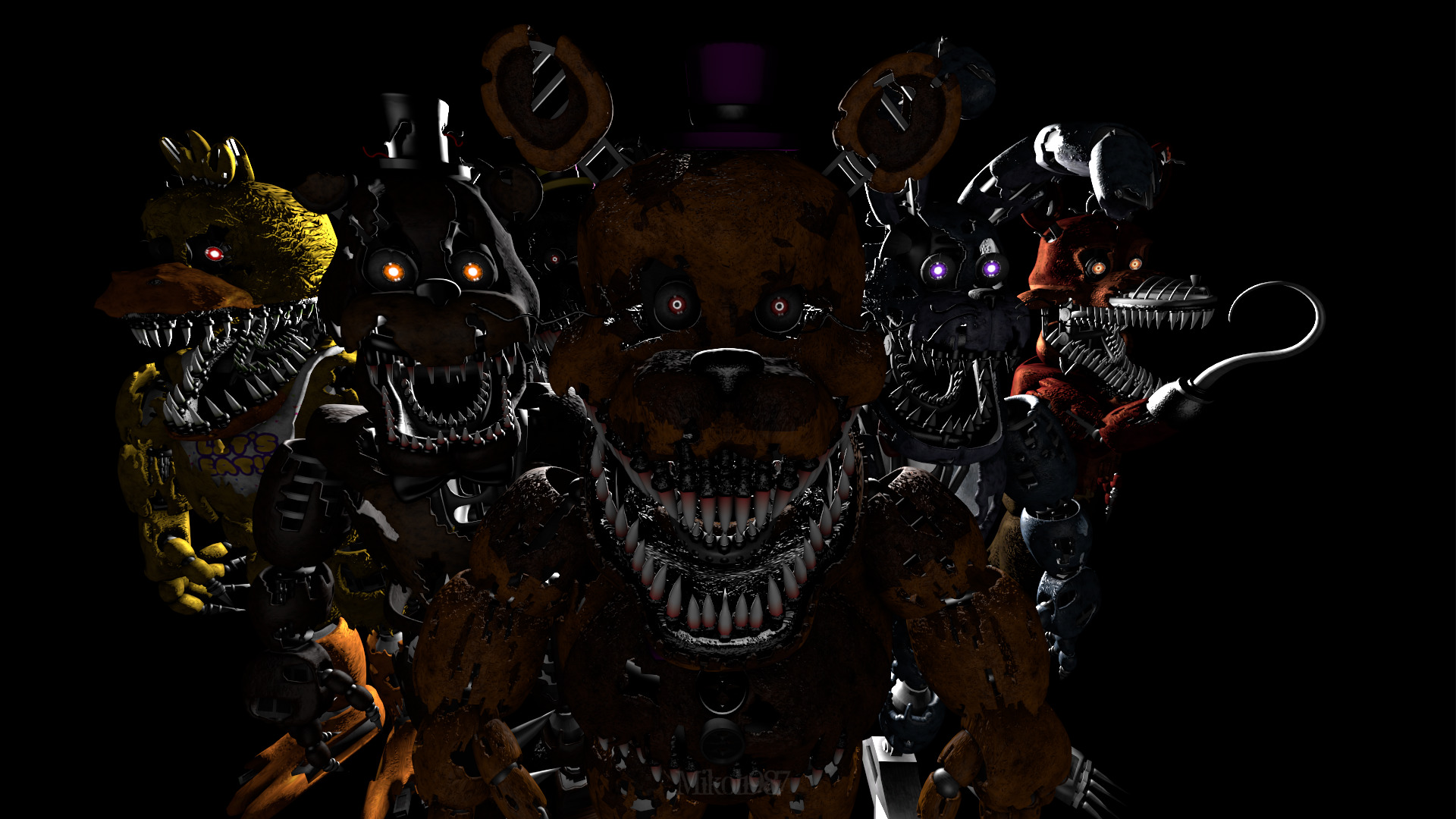 TJoC:R SFM: Ignited Bonnie by Mikol1987 on DeviantArt