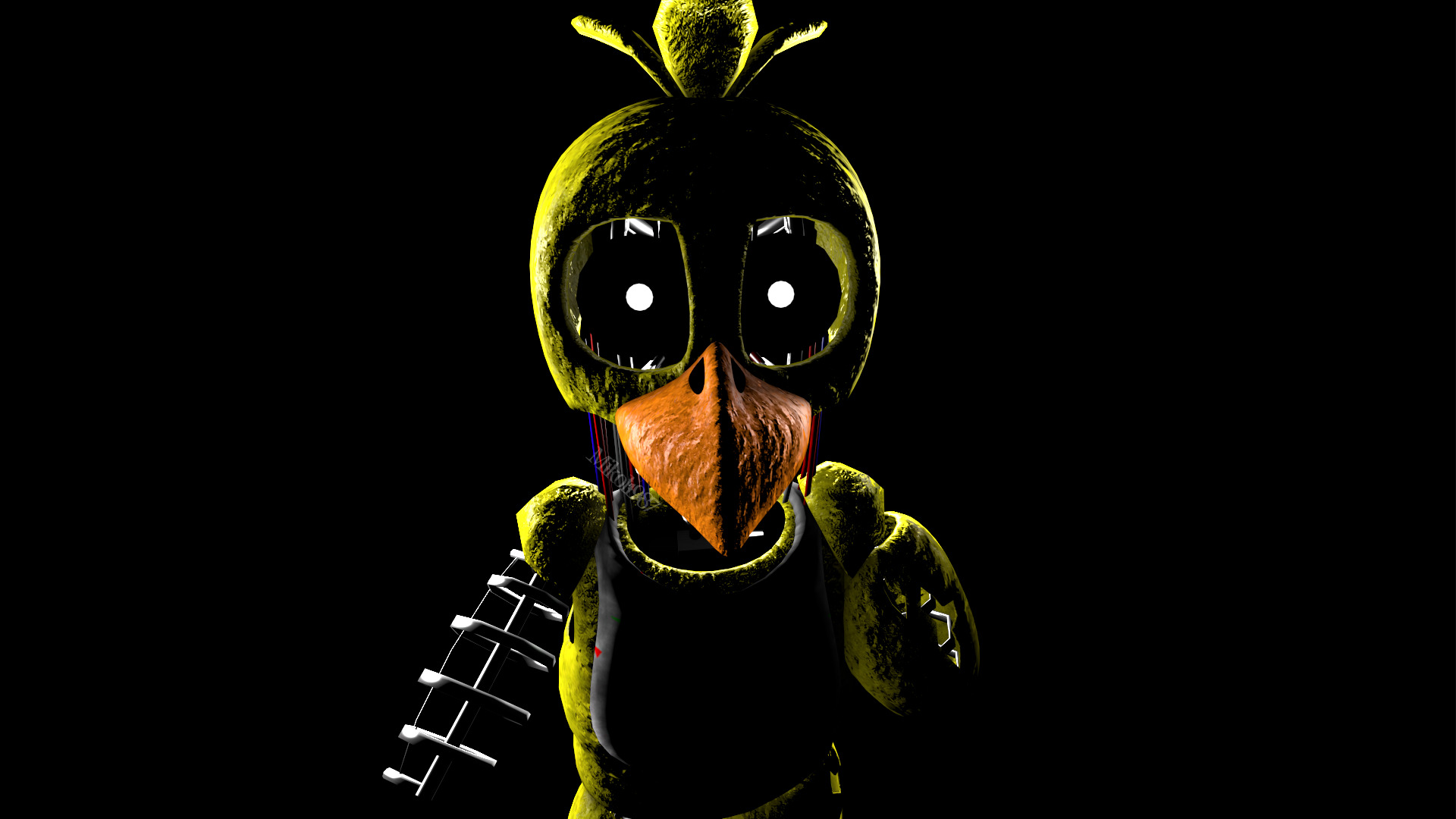 Fnaf Tjoc R Chica, HD Png Download - 645x1238 (#6406439) - PinPng