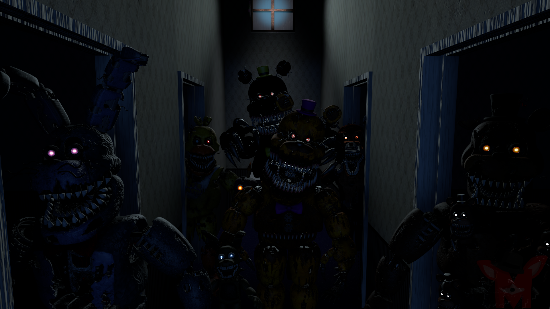 FNaF SFM: Five Nights At Freddy's 4 Halloween by Mikol1987 on DeviantArt