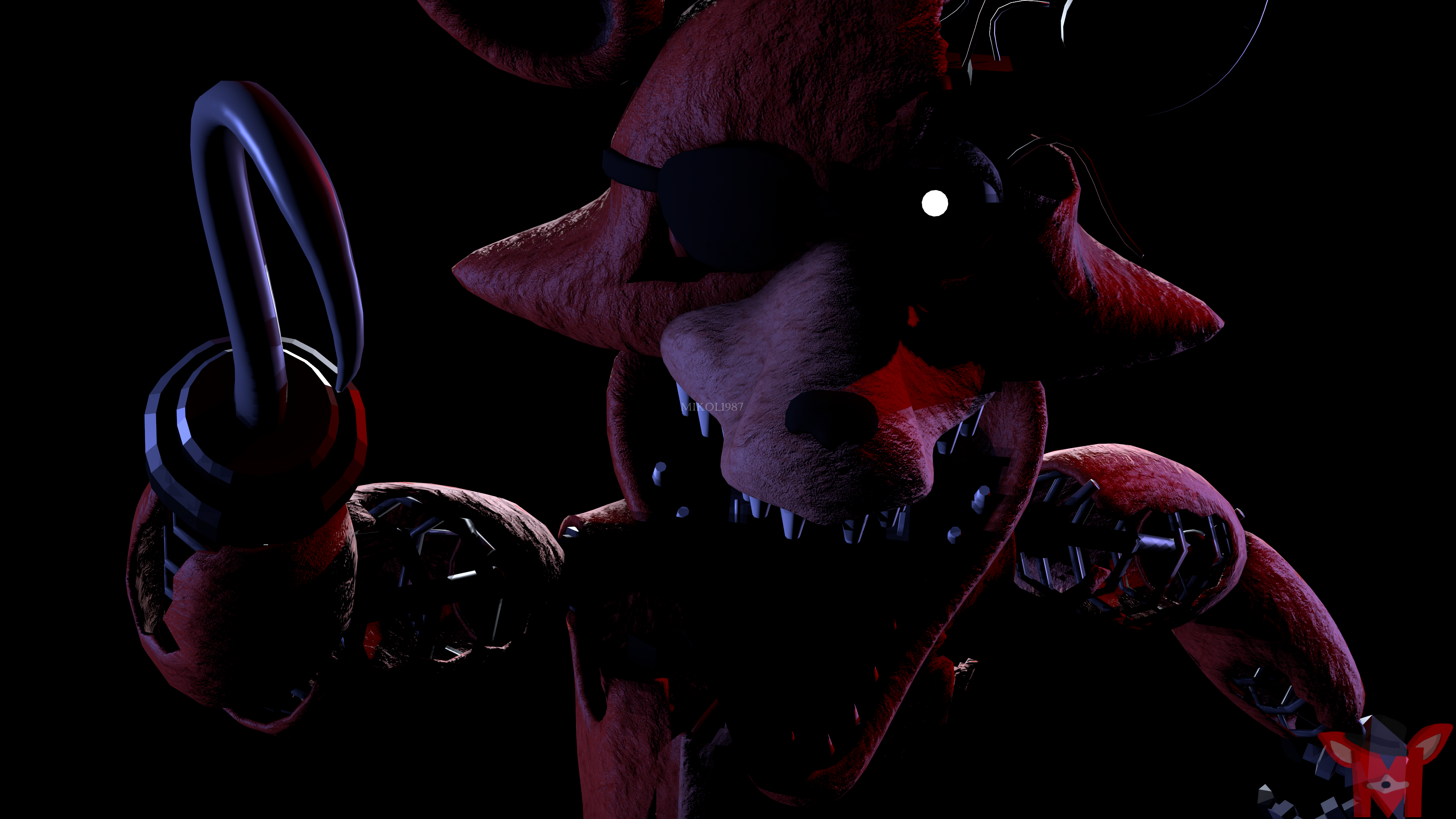 SFM) FNaF2 Withered Foxy by williamwee on DeviantArt