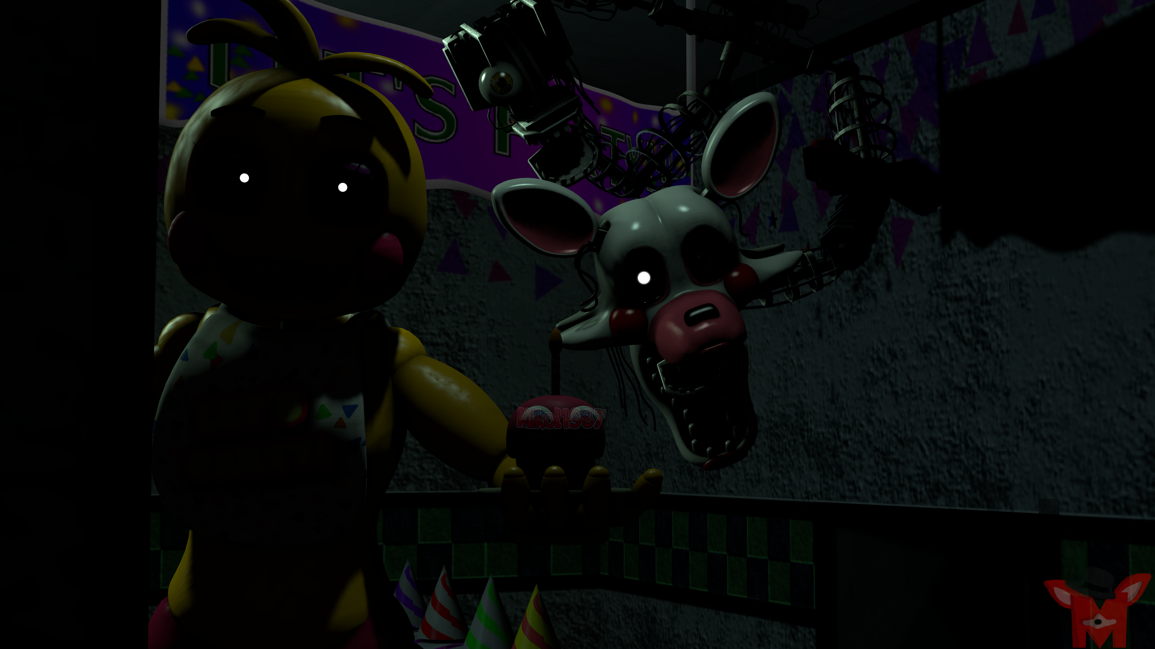 FNaF SFM: Plastic creatures