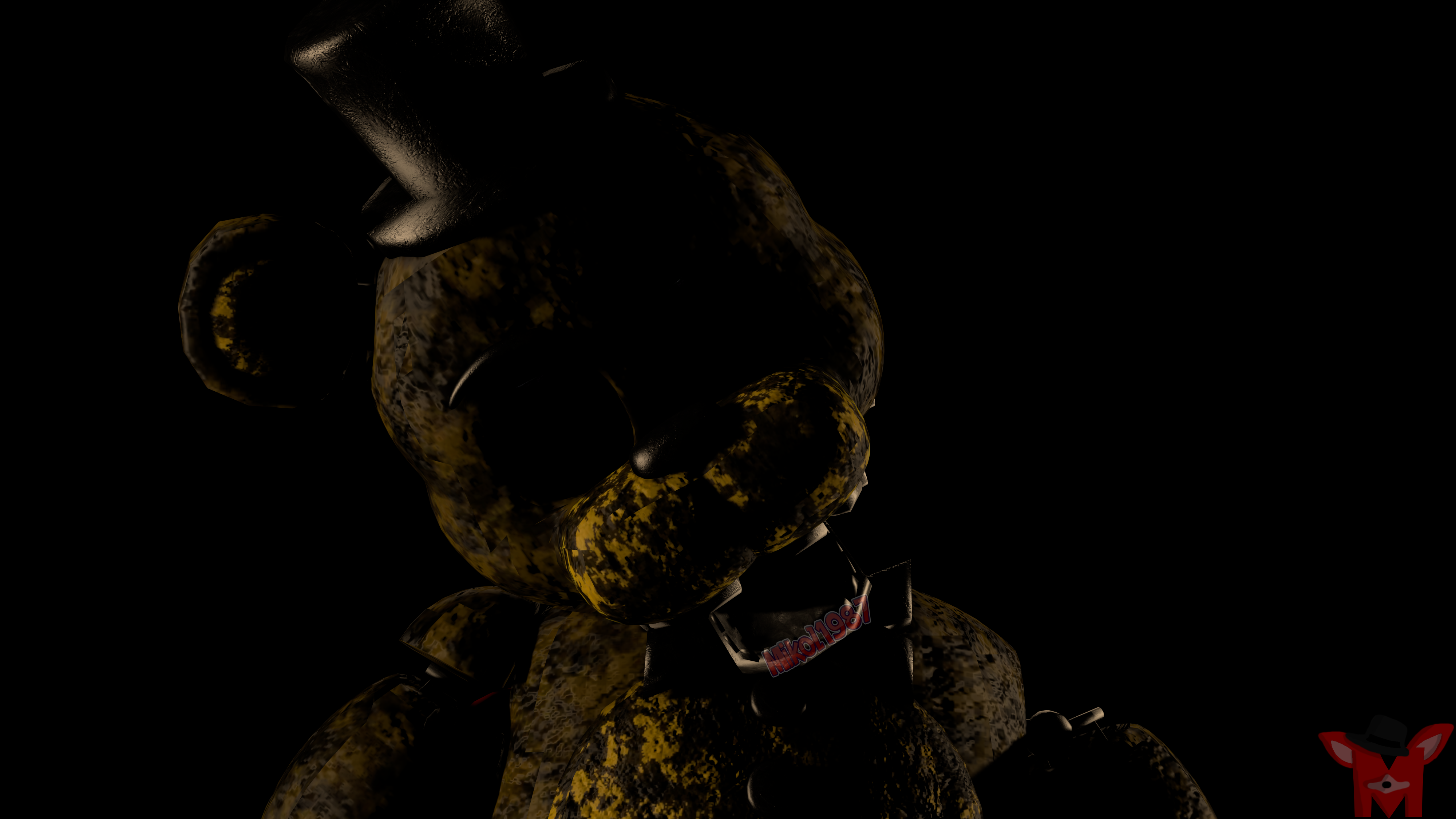 ignited shadow freddy and ignited golden Freddy from the joy of creation  wiki : r/The8BitRyanReddit